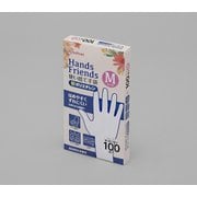 TPE-100M [クリア 軟ポリエチレン使い捨て手袋 M 100枚]