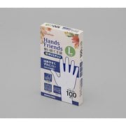 TPE-100L [クリア 軟ポリエチレン使い捨て手袋 L 100枚]