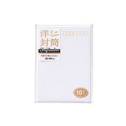 ホワイト洋形封筒ミニ 10枚入 FM-Y12W