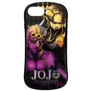 JJK-20A [ジョジョの奇妙な冒険 黄金の風 iPhone 8/7/6s/6対応 ハイブリッドガラスケース ジョルノ]