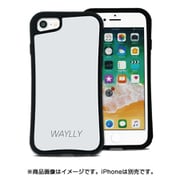 mksl-set-678-wht [iPhone SE（第2世代）/8/7 4.7インチ用 WAYLLY-MK スモールロゴ ホワイト]