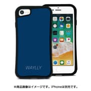 mksl-set-678-nv [iPhone SE（第2世代）/8/7 4.7インチ用 WAYLLY-MK スモールロゴ ネイビー]