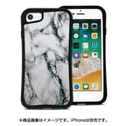 mkdrs-set-678-wht [iPhone SE（第2世代）/8/7 4.7インチ用 WAYLLY-MK 大理石 ホワイト]