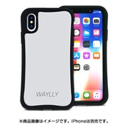 mksl-set-x-wht [iPhone XS/X WAYLLY-MK スモールロゴ ホワイト]