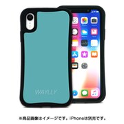mksl-set-xr-mbl [iPhone XR WAYLLY-MK スモールロゴ ミントブルー]