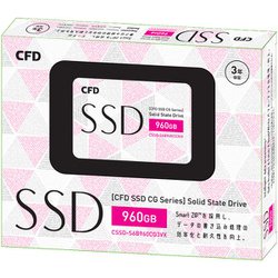 PCパーツ Buffalo - CFD SSD 960GB ヨドバシ.com - CFD シー・エフ・デー SSD 960GB CSSD