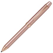 多機能筆記具 3+1 RiDGE(スリープラスワン) 細字0.7mmボール(黒・赤・青) 0.5mmシャープ ピンクゴールド BTHRT5SR-PGD