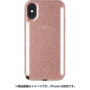 LuMee DUO iPhone X/XS Rose Glitter