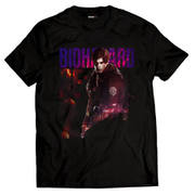 バイオハザード RE：2 Tシャツ レオン・S・ケネディ・黒 L [キャラクターグッズ]