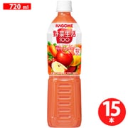 カゴメ 野菜生活100 アップルサラダ スマートPET 720ml×15本 [野菜果汁飲料]