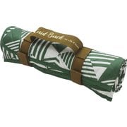 A336GR [GREEN Laid-Back キルティング レジャーシート S]