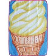 A109IC [ICE CREAM PICTORIAL レジャーシート]