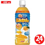 季節品 ぷるシャリ温州みかんゼリー 490ml×24本