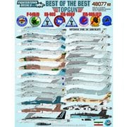 FTD48-077 アメリカ海軍 ベスト オブ ザ ベスト トップガン・アドバーサリー デカールセット [1/48スケール デカール]