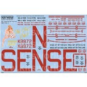 KW132139 WW.II イギリス軍 アブロ ランカスター No Not Know [1/32スケール デカール]