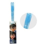 名探偵コナン シルエットクリア箸 新一＆蘭・ライトブルー [キャラクターグッズ]