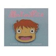 崖の上のポニョ ピンバッチフェイス ポニョ [キャラクターグッズ]