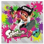 スプラトゥーン2 ウォッシュタオル スプラッシュカラー [キャラクターグッズ]