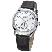 ORIGINALE（オリジナーレ） 39mm ステンレススチール 手巻き レザーバンド メンズウォッチ 3408AWH