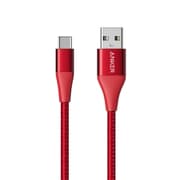 PowerLine+ II USB-C & USB-A 2.0ケーブル 0.9m レッド A8462091