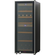 ファンヴィーノ DUO -デュオ- B コンプレッサー式 2温度帯 37本収納 SW-38B