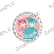 名探偵コナン 王冠マグネット 工藤新一＆毛利蘭 [キャラクターグッズ]