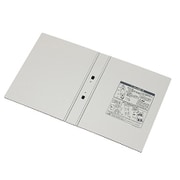 キングファイル エコロジードッチ用替表紙 とじ厚30mm用 ライトグレー 8473Hライ