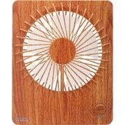 ウルトラスリムファン モバイルバッテリー機能付 -wood- PR-F016-OP