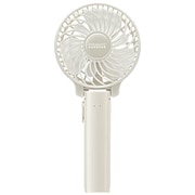 充電式アロマハンディファン モバイルバッテリー機能付 PR-F028-WH