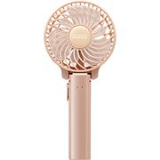 充電式アロマハンディファン モバイルバッテリー機能付 PR-F028-PK