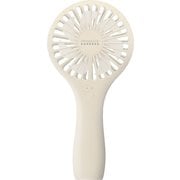 充電式スリムハンディファン ネックストラップ付 PR-F030-WH