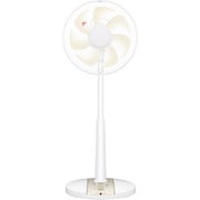 リビング扇風機 左右首振り リモコン付き ベージュ F-CS324-C