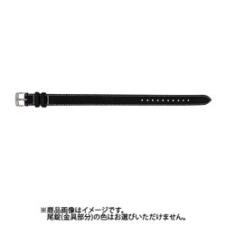 FIFCH009AI [FIF時計バンド カーフ 引き通し 12ミリ ブラック]