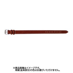 FIFCH009CI [FIF時計バンド カーフ 引き通し 12ミリ ブラウン]