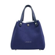 11383 トート Navy/Silver LANEVE [トートバッグ 並行輸入品]