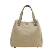 11383 トート Beige/Silver LANEVE [トートバッグ 並行輸入品]