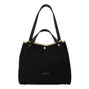 11332 2WAYトート Black/Gold LANEVE [トートバッグ 並行輸入品]