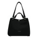 11332 2WAYトート Black/Silver LANEVE [トートバッグ 並行輸入品]