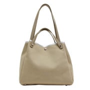 11332 2WAYトート Beige/Silver LANEVE [トートバッグ 並行輸入品]