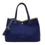 11392 トート Navy/Gold LANEVE [トートバッグ 並行輸入品]