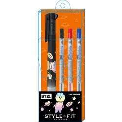 ヨドバシ Com エンスカイ Ensky Bt21 スタイルフィット3色ホルダー Rj キャラクターグッズ 通販 全品無料配達
