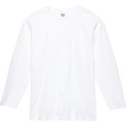 5.6oz天竺ヘビーウェイトロングスリーブTシャツ 00102 CVL ホワイト XS