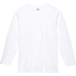 00102 CVL ホワイト S [5.6oz天竺ヘビーウェイトロングスリーブTシャツ]