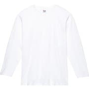 00102 CVL ホワイト S [5.6oz天竺ヘビーウェイトロングスリーブTシャツ]