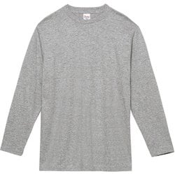 00102 CVL 杢グレー M [5.6oz天竺ヘビーウェイトロングスリーブTシャツ]
