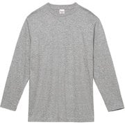 00102 CVL 杢グレー L [5.6oz天竺ヘビーウェイトロングスリーブTシャツ]