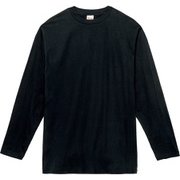 00102 CVL ブラック M [5.6oz天竺ヘビーウェイトロングスリーブTシャツ]
