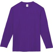 00102 CVL パープル S [5.6oz天竺ヘビーウェイトロングスリーブTシャツ]