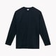 5.6oz天竺ヘビーウェイトロングスリーブTシャツ 00102 CVL ネイビー XS