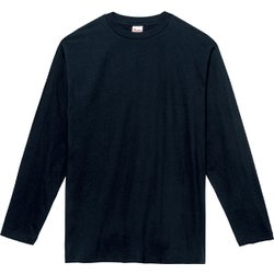 00102 CVL ネイビー S [5.6oz天竺ヘビーウェイトロングスリーブTシャツ]